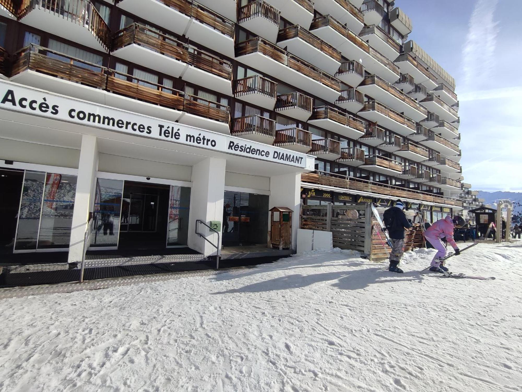 Studio Cosy 2100M Pied Des Pistes-Direct To Ski Slopes-Ski In Ski Out-La Plagne Aime 2000 エクステリア 写真