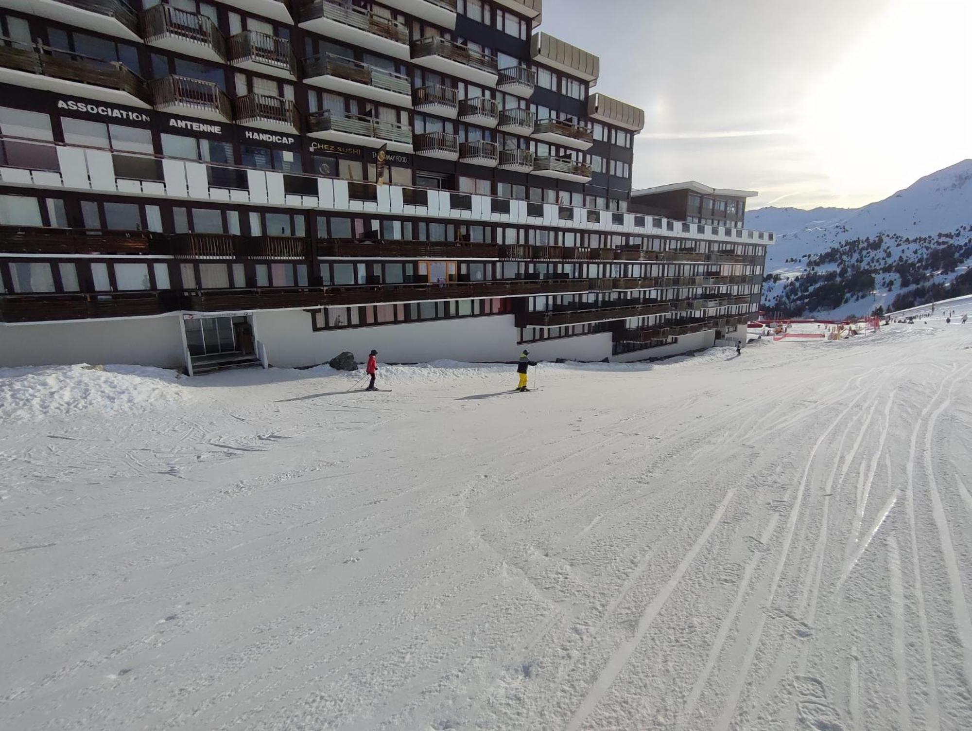 Studio Cosy 2100M Pied Des Pistes-Direct To Ski Slopes-Ski In Ski Out-La Plagne Aime 2000 エクステリア 写真