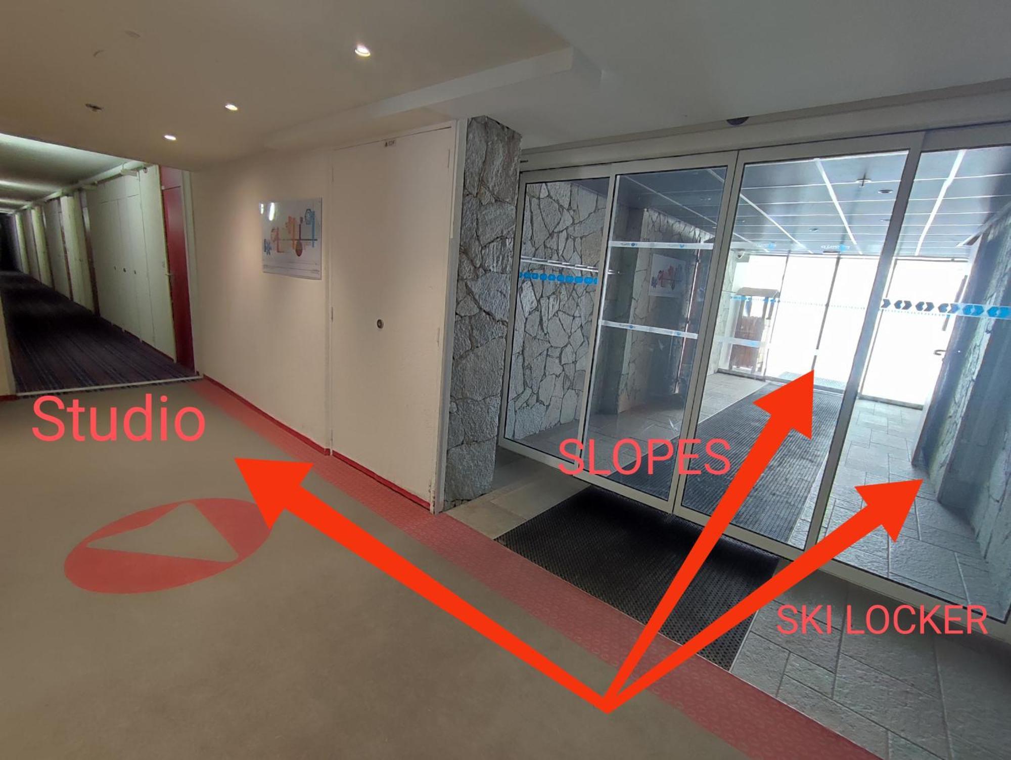 Studio Cosy 2100M Pied Des Pistes-Direct To Ski Slopes-Ski In Ski Out-La Plagne Aime 2000 エクステリア 写真