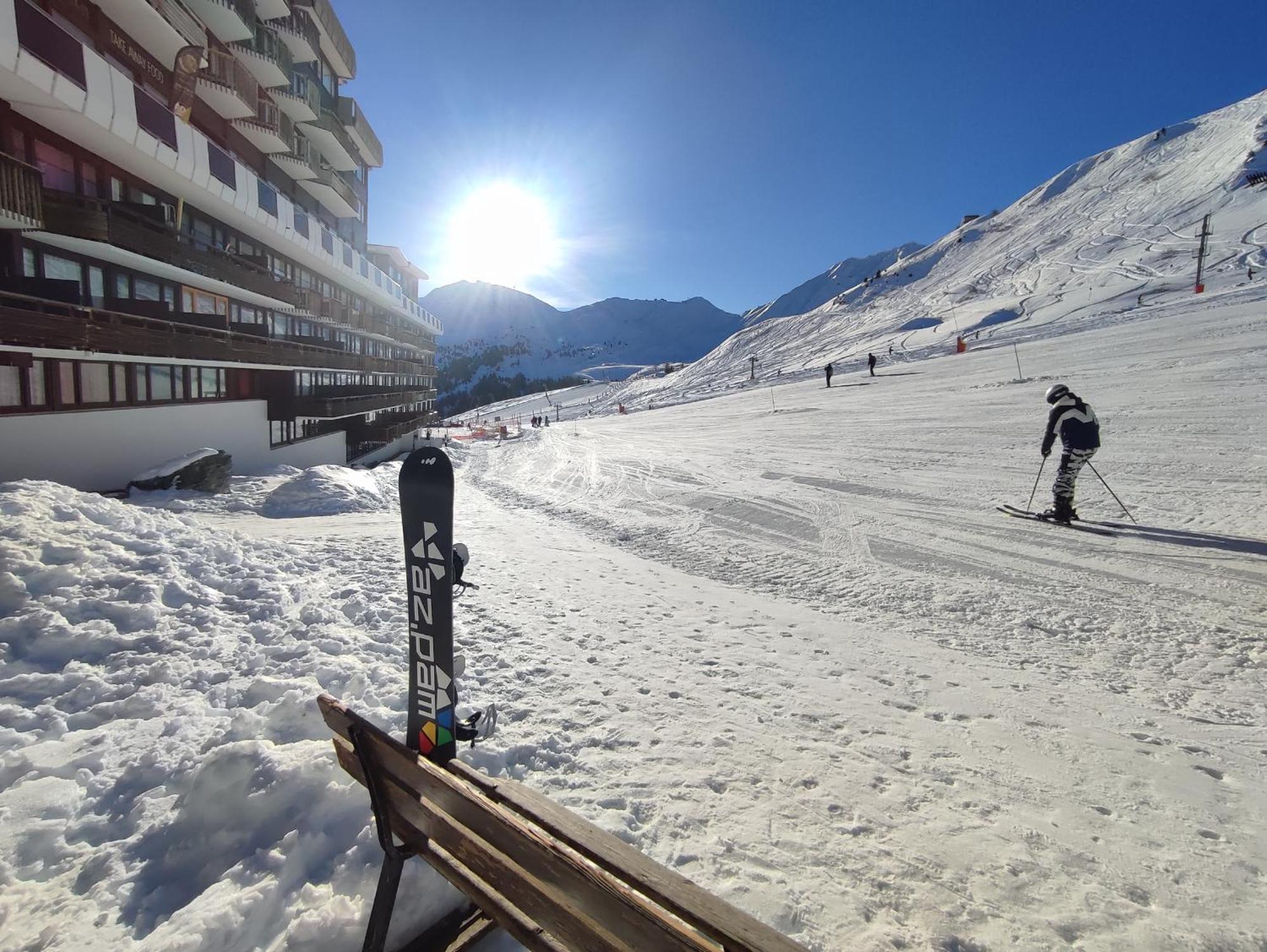 Studio Cosy 2100M Pied Des Pistes-Direct To Ski Slopes-Ski In Ski Out-La Plagne Aime 2000 エクステリア 写真