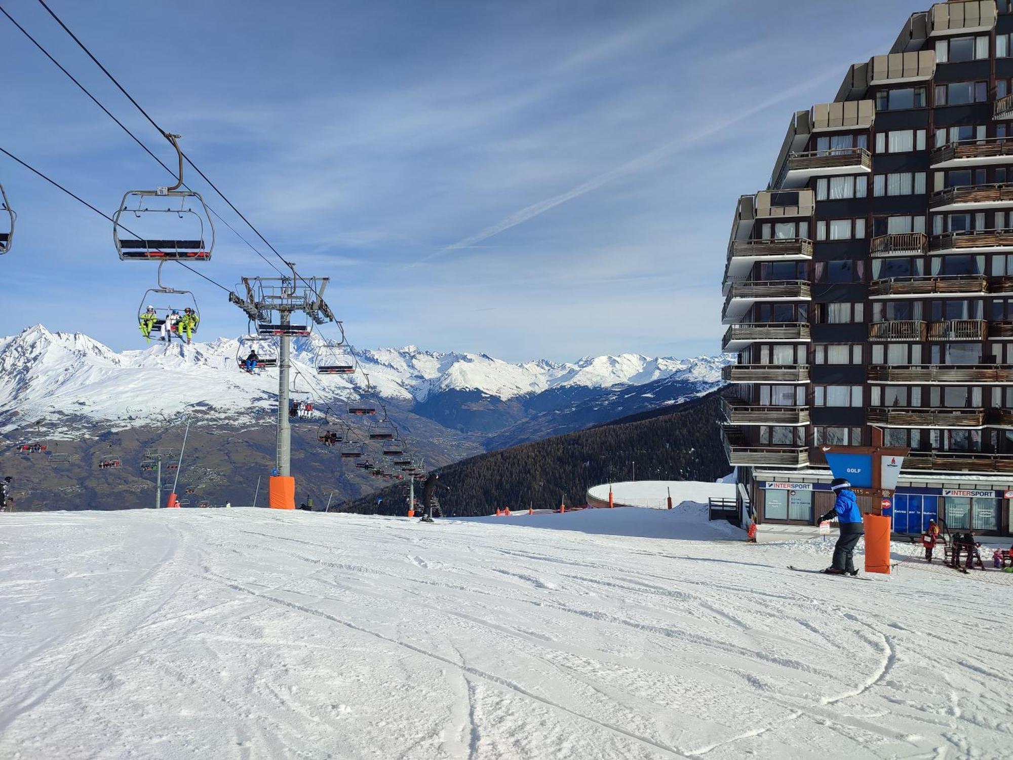 Studio Cosy 2100M Pied Des Pistes-Direct To Ski Slopes-Ski In Ski Out-La Plagne Aime 2000 エクステリア 写真